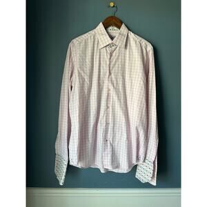 Robert graham casino poker French cuff shirt‎
